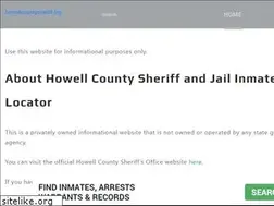 Sites similar to howellcountysheriff.org