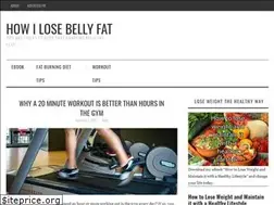 Sites similar to howilosebellyfat.com