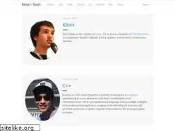 Sites similar to howistart.org