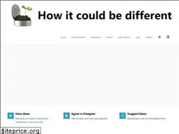Sites similar to howitcouldbedifferent.org