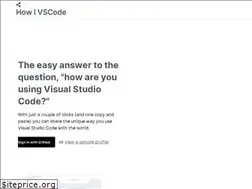 Sites similar to howivscode.com