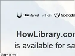 Sites similar to howlibrary.com