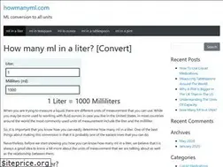 Sites similar to howmanyml.com