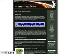 Sites similar to howmotorwayswork.co.uk