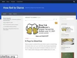 Sites similar to hownottostarve.com