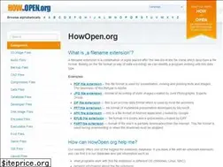 Sites similar to howopen.org
