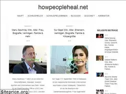Sites similar to howpeopleheal.net