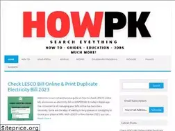Sites similar to howpk.com