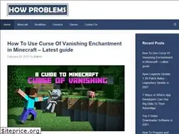 Sites similar to howproblems.com