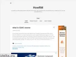 Sites similar to howrm.blogspot.com