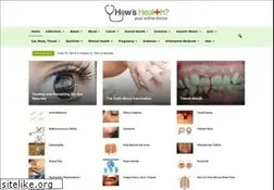 Sites similar to howshealth.com
