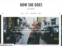 Sites similar to howshedoes.de