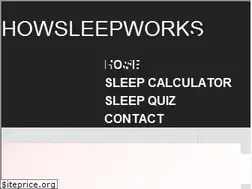 Sites similar to howsleepworks.com