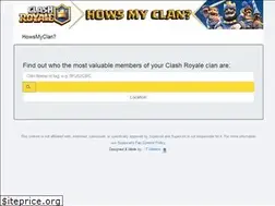 Sites similar to howsmyclan.com