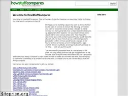 Sites similar to howstuffcompares.com