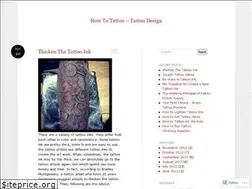 Sites similar to howtattoos.wordpress.com