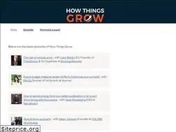 Sites similar to howthingsgrow.co