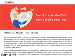 Sites similar to howto-cancel.com