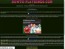 Sites similar to howto-playbingo.com