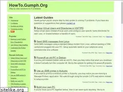 Sites similar to howto.gumph.org