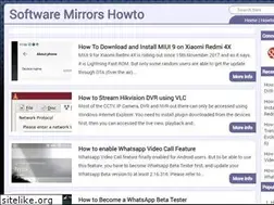 Sites similar to howto.software-mirrors.com