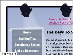 Sites similar to howtoaudition.com