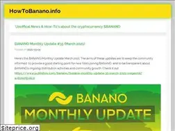 Sites similar to howtobanano.info