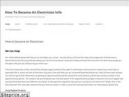 Sites similar to howtobecomeanelectricianinfo.com