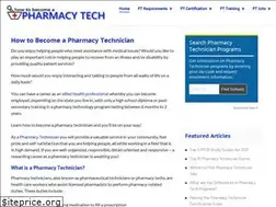 Sites similar to howtobecomeapharmacytech.org