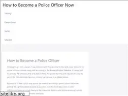 Sites similar to howtobecomeapoliceofficernow.com