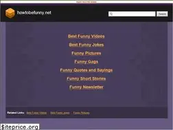 Sites similar to howtobefunny.net