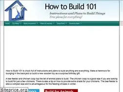 Sites similar to howtobuild101.com