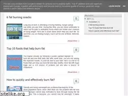 Sites similar to howtoburnandlosefat.blogspot.com