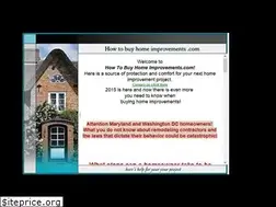 Sites similar to howtobuyhomeimprovements.com