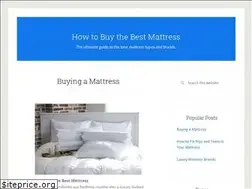 Sites similar to howtobuythebestmattress.com