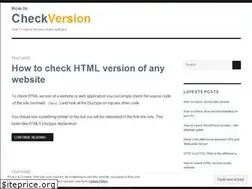 Sites similar to howtocheckversion.com