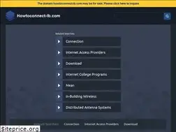 Sites similar to howtoconnect-lb.com