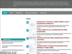 Sites similar to howtodoitinsalesforce.blogspot.com