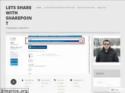 Sites similar to howtodowithsharepoint.wordpress.com