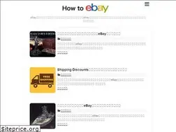 Sites similar to howtoebay.net