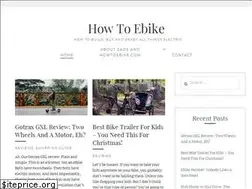 Sites similar to howtoebike.com