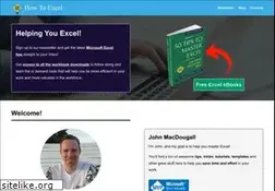 Sites similar to howtoexcel.org