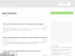 Sites similar to howtofindit.in