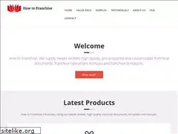 Sites similar to howtofranchiseyourbusinesstips.com