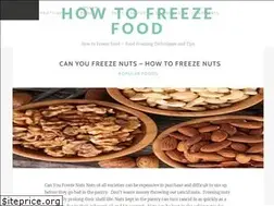 Sites similar to howtofreezefood.com