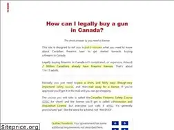 Sites similar to howtogetagun.ca