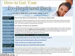 Sites similar to howtogetbackanexboyfriend.com