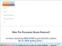 Sites similar to howtogetridofsciatica.com