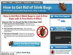 Sites similar to howtogetridofstinkbug.com