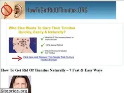 Sites similar to howtogetridoftinnitus.org